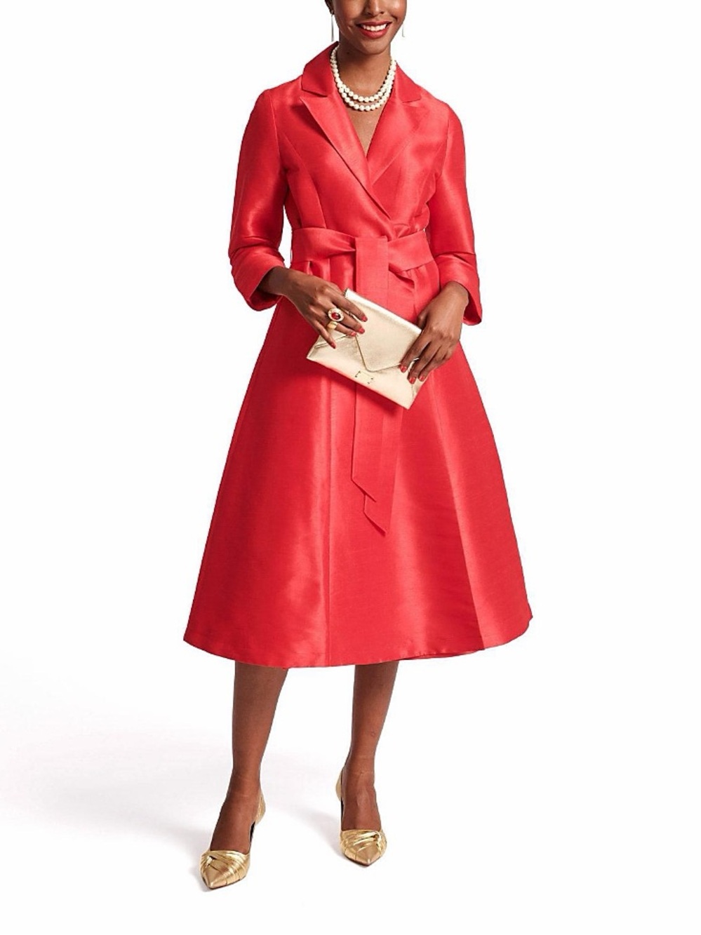 Frances Valentine Lucille Wrap Dress 2x